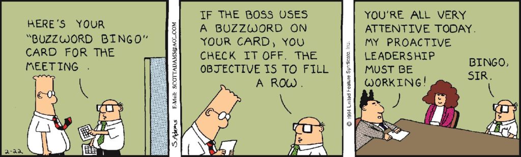 dilbert buzzword